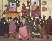 Pedro Figari Candombe oil